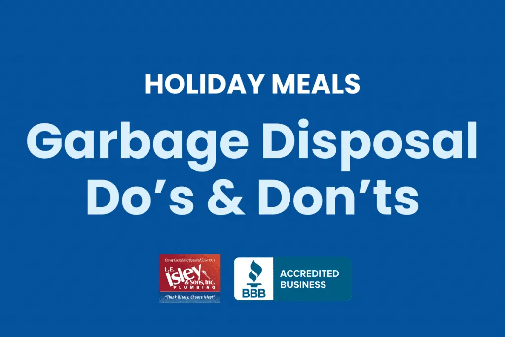 Holiday Garbage Disposal Tips