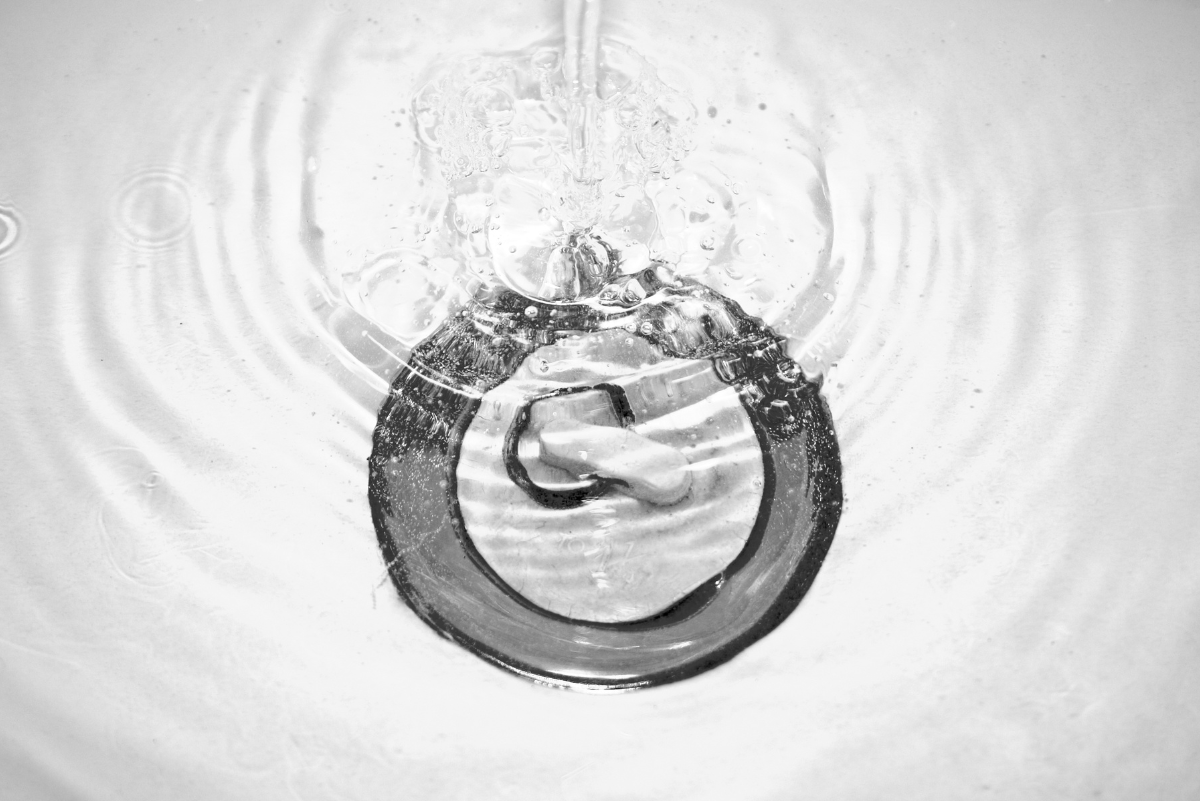 Clogged shower drain
