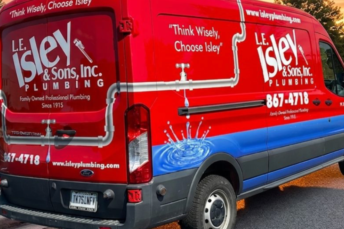 Isley red van