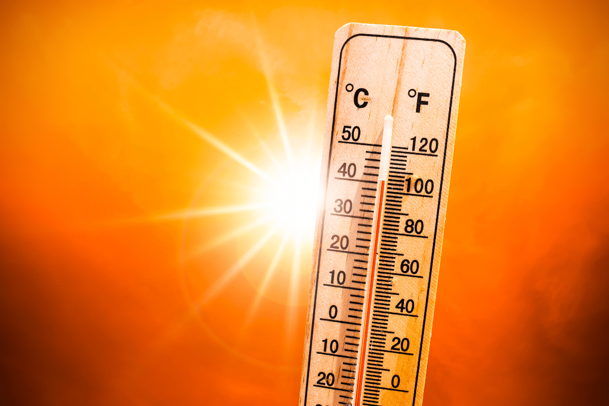 Thermostat with high temperature